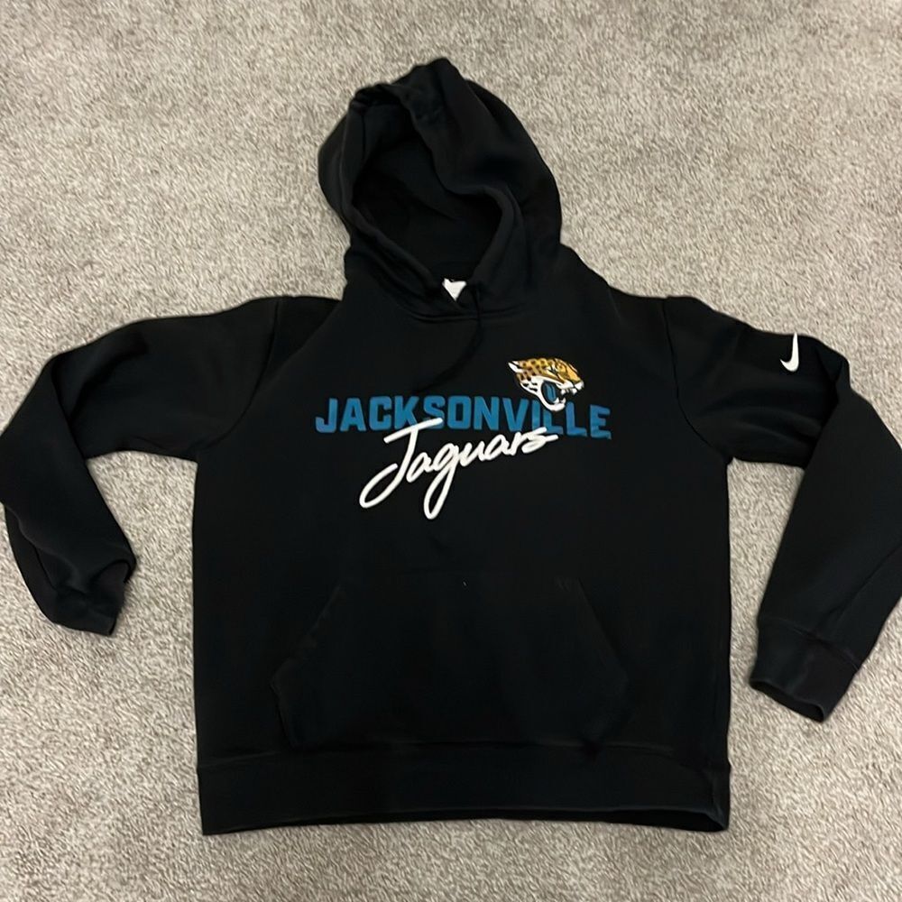 Blacks Nike Women’s Jacksonville Jaguars hooded sweatshirt hoodie pullover S